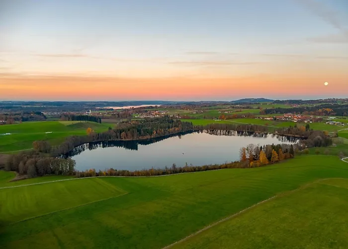 Moderne Mit Bergblick Und Grosser Terrasse Nahe Simssee, Chiemsee Und Autobahn A8 Salzburg - Muenchen Rohrdorf (Bavaria)
